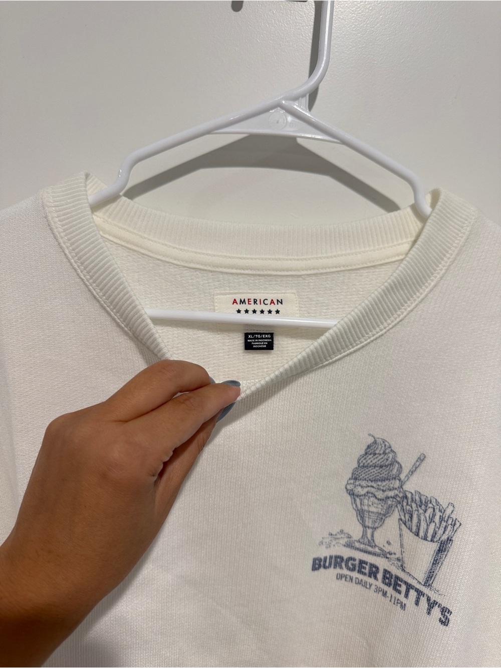 Aerie women’s crewneck sweatshirt new x large - Picture 2 of 9